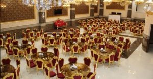 سالن پذیرایی یک تالار عروسی در تهران